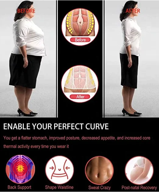 Waist Trainer Belt Adjustable high Waist Tummy control belt Slimming body shaper Sport Girdle corset slim belt