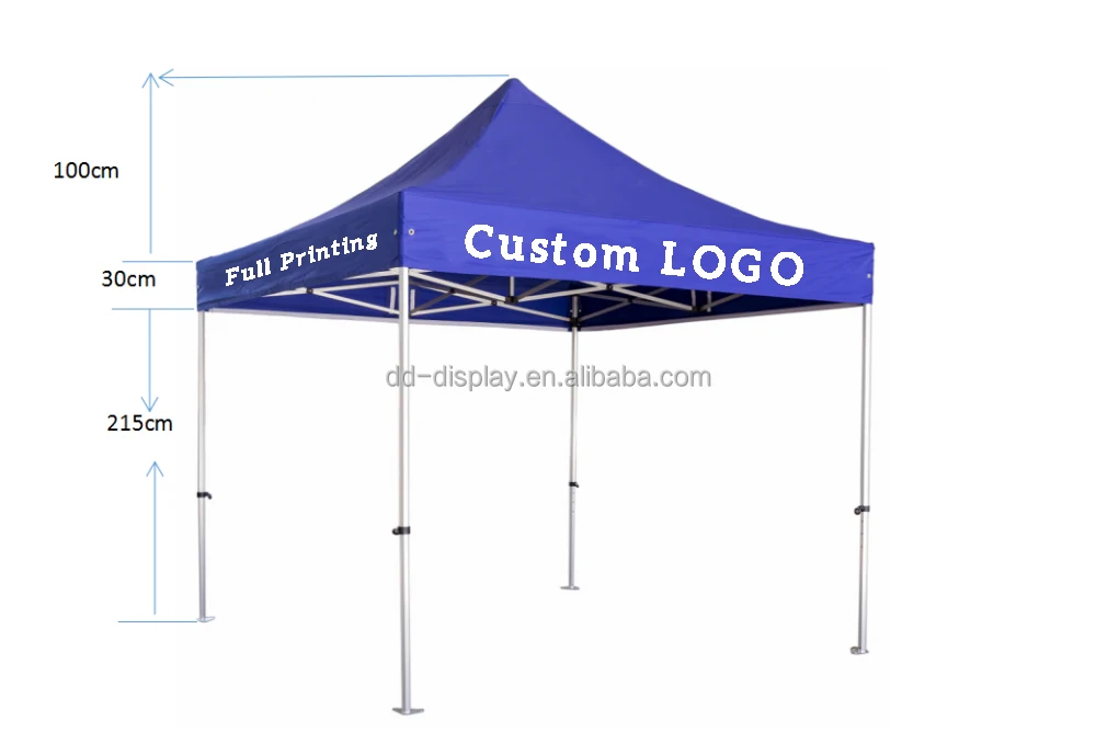 10x10ft 3x3 Portable Event Aluminium Steel Trade Show Tent Pop Up Outdoor Folding Gazebo Advertising Exhibition Tent