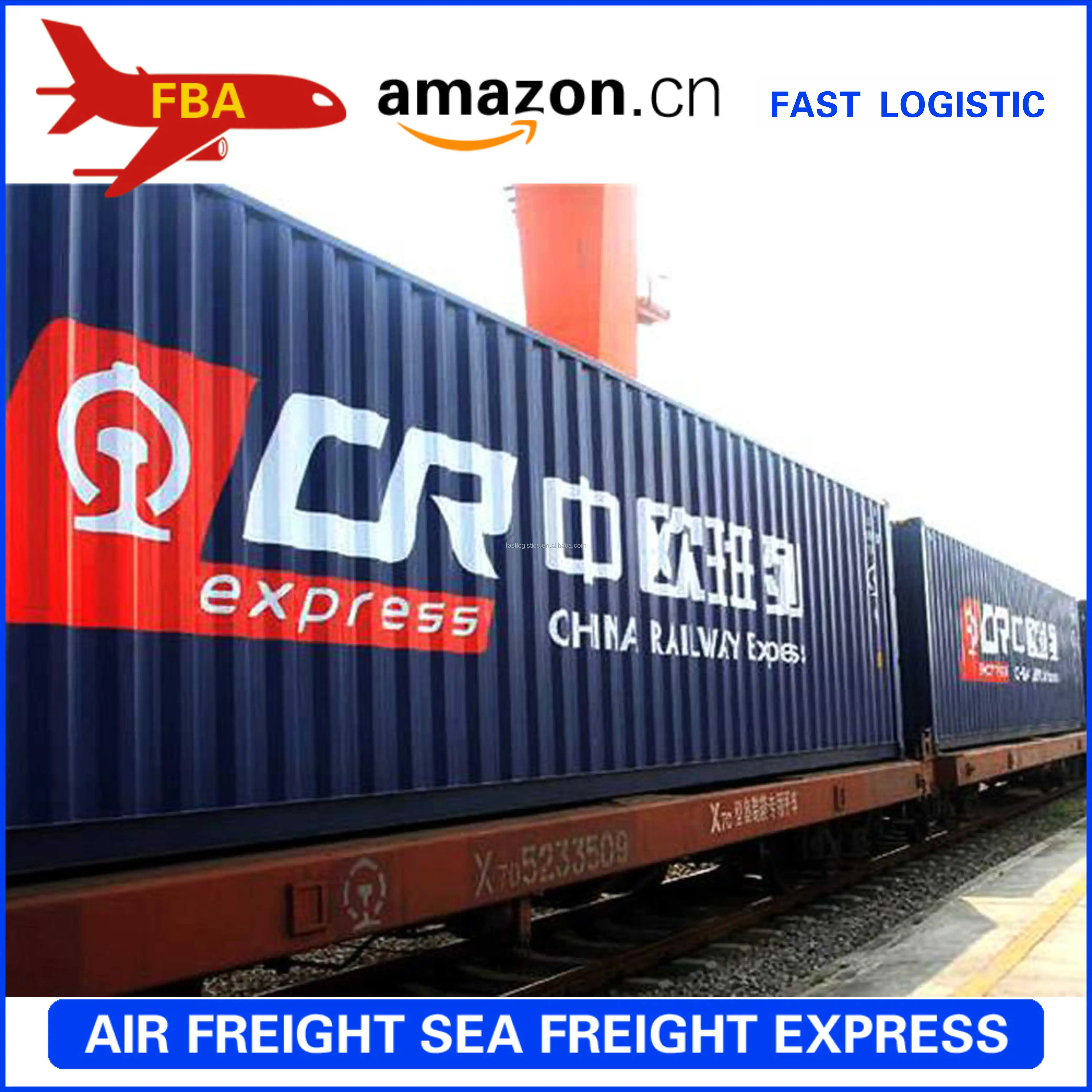 Door to door ddp delivery service train railway shipping agent from china to Sweden switzerland denmark poland beligum UK europe