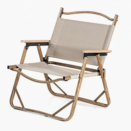 Роскошный пляжный складной стул с алюминиевой рамой для отдыха на открытом воздухе и походов