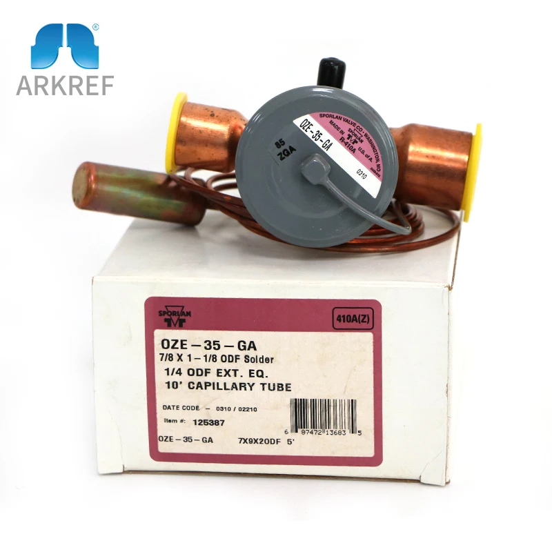Thermal Expansion Valve For Refrigerant Sporlan Expansion Valve OZE OVE VVE WVE ERVE ERZE Series