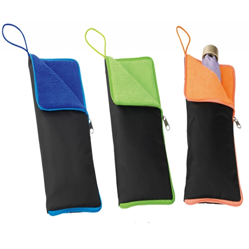 New Folding Umbrella Bag Super Water-Absorbent Umbrella Case Umbrella Cover Carrier