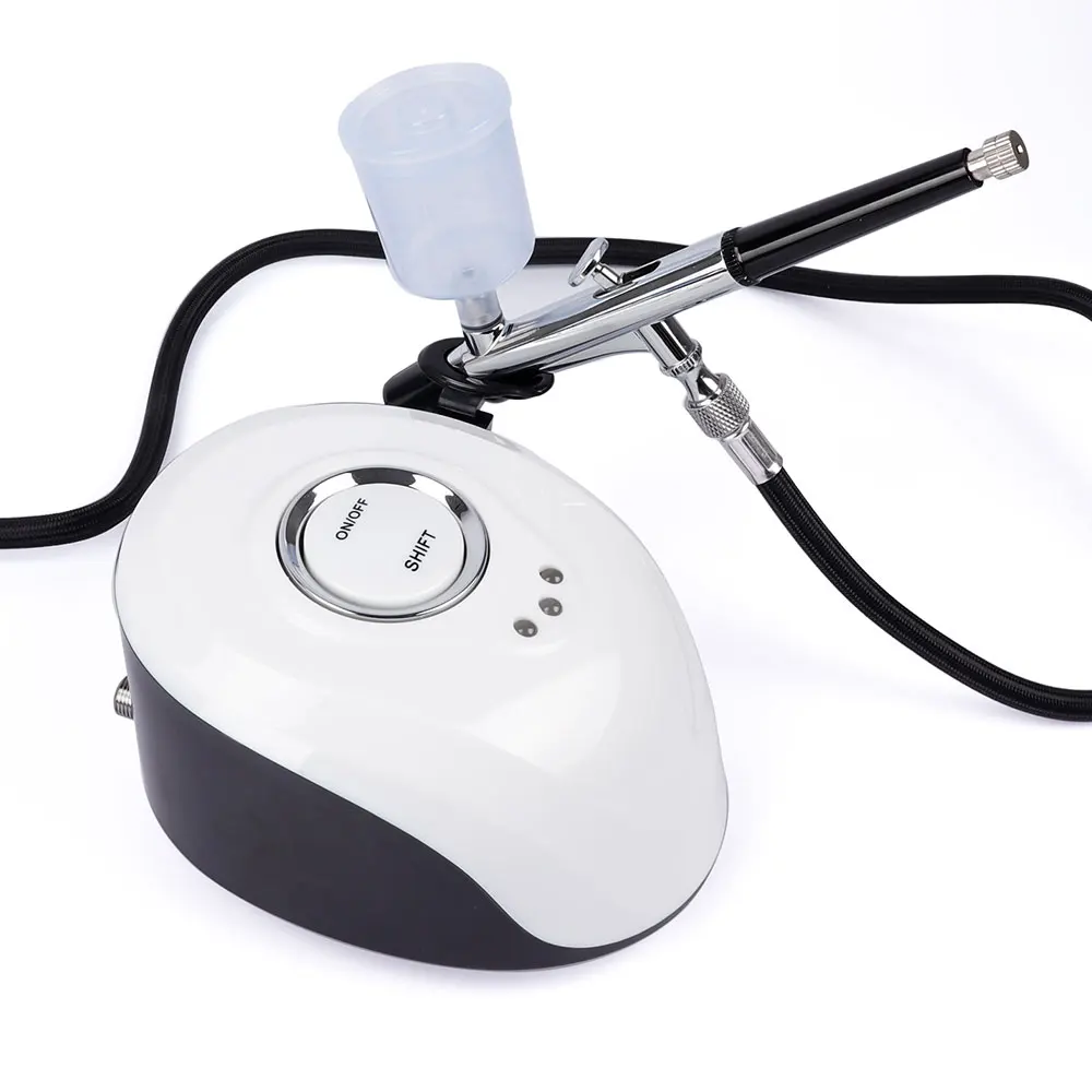 Hot Sale Multi-Purpose Air Brush Compressor Set Kits Nail Tattoo Cake Hobby Makeup Airbrush