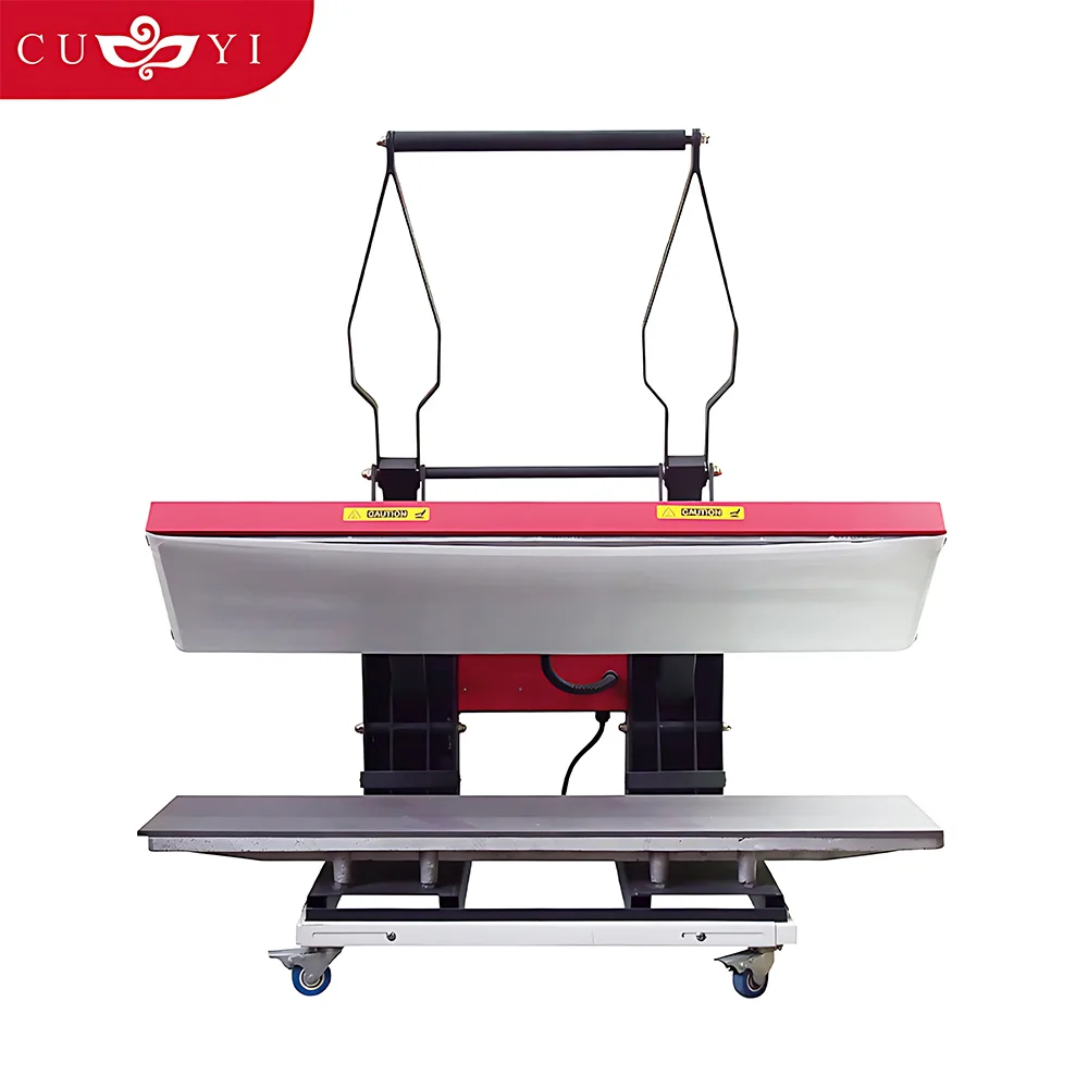 CUYI 25 X 100 CM Digital T Shirt And Printer Sublimation Fabric Stone Heat Press Machine