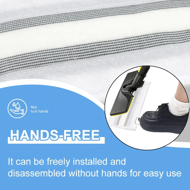 Wholesale Mop Towel Suitable for KarcherSC1 SC2 SC3 SC4 SC5 SC7 Reusable Strip Remove Dust Microfiber Mop Head