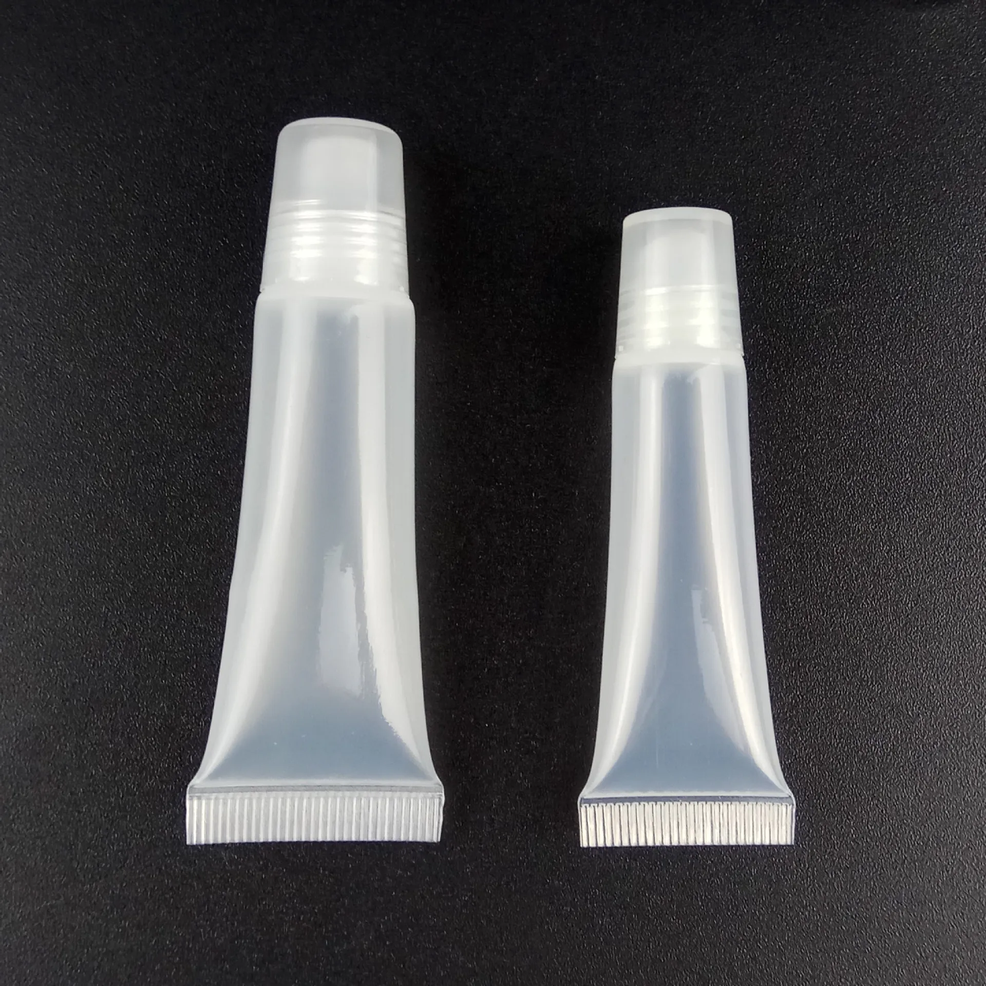 8ml 10ml 15ml multiple capacity transparent empty lip gloss squeeze tube packaging