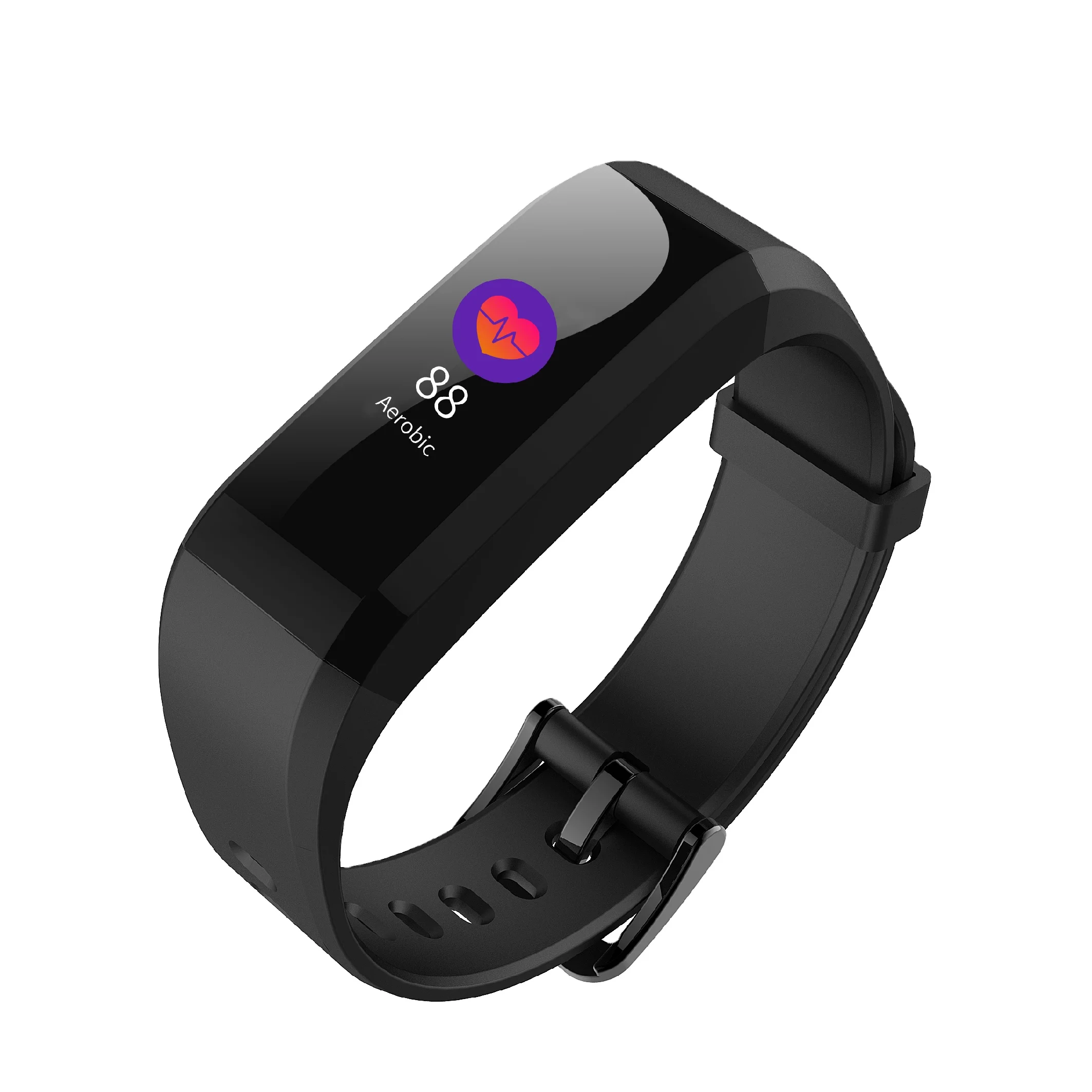 Women Temperature Sensor Heart Rate Monitor Fitness Wristband RoHS Smart Watch Bracelets