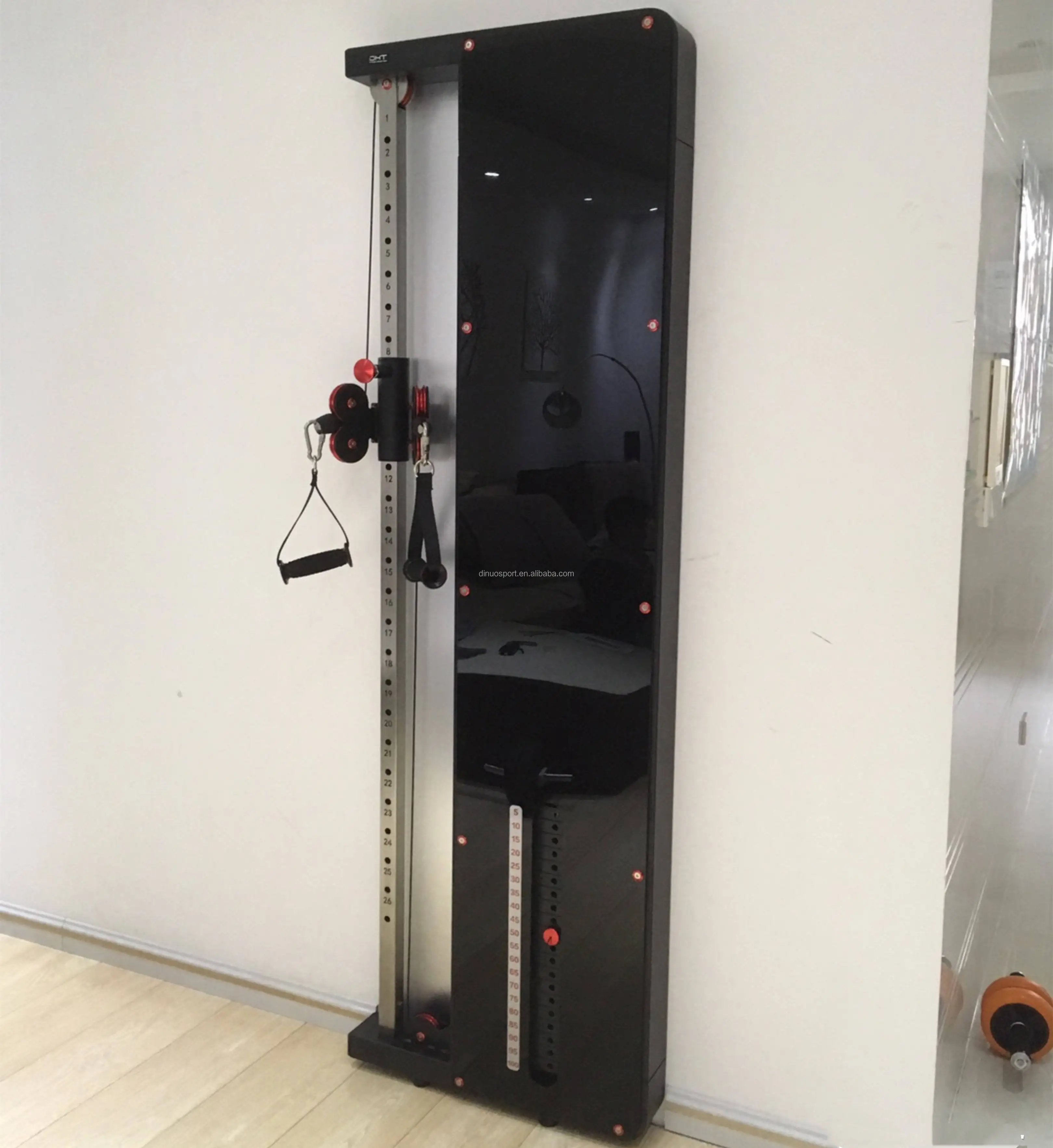 Source Factory Direct Selling Adjustable Single Wall Cable Machine for  Fitness Exercise Station
