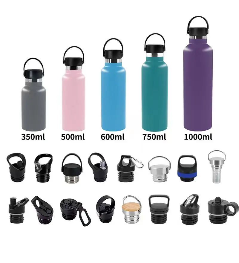 vaso termico inox botella agua termos kawaii vacuum New design insulated stainless steel water bottle custom logo drink bottle