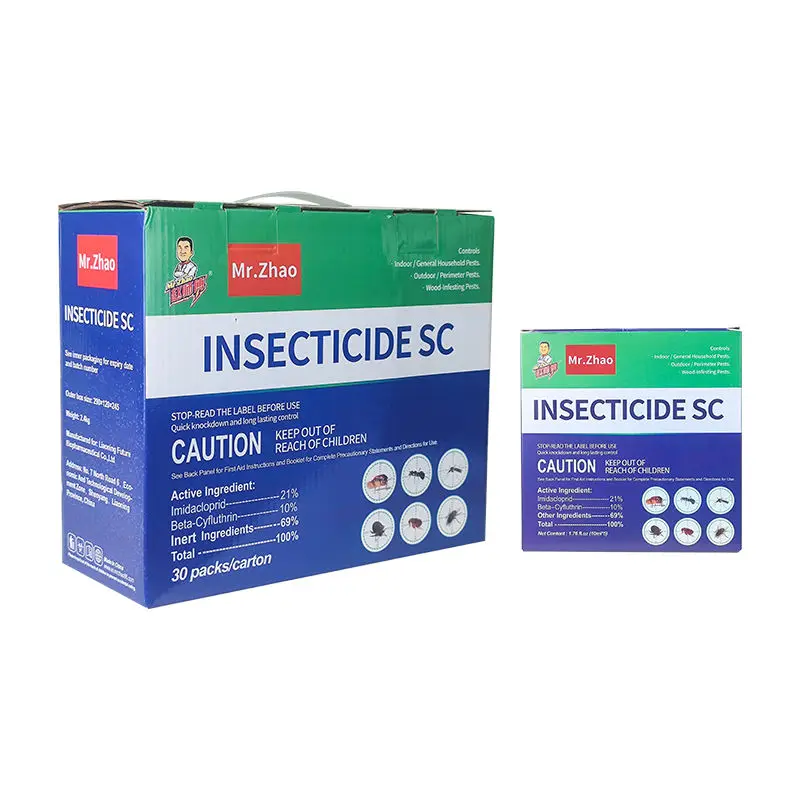 Mr.Zhao Factory Direct Suspension Concentrate With Best Quality And Low Price Imidacloprid 21% And Beta Cyfluthrin 10%