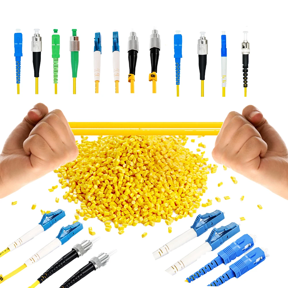 Patch Cord Simplex 2.0mm 3.0mm Single Mode Fiber Patch Cable jumper 1m 2m 3m 5m 10m SC APC to SC UPC SC