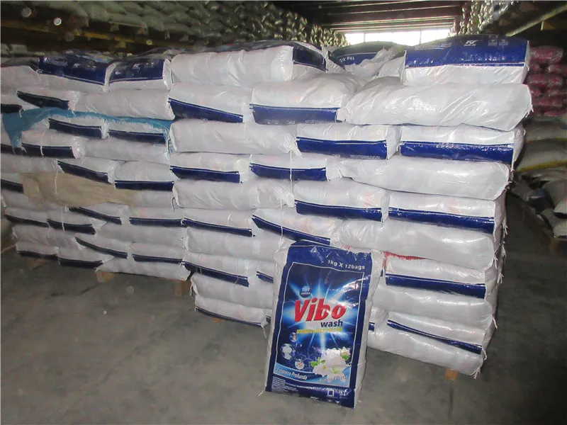 Vibo Wholesale Free Sample Household Powder Laundry Detergent Washing Powder Hand Wash Laundry Detergent Soap Powder