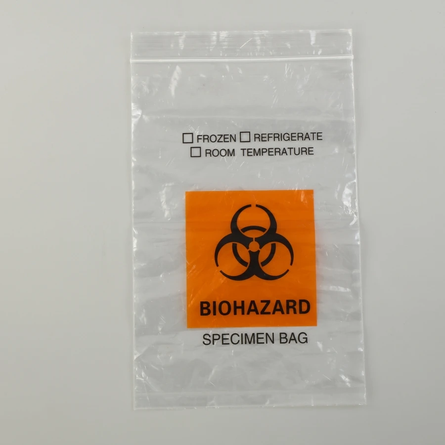  6*9 LDPE патологий перевозить конверт медицинской лаборатории биоразлагаемые Рабочий стол с вытяжным шкафом для сбора водорослей образец сумка сумочкой в комплекте;