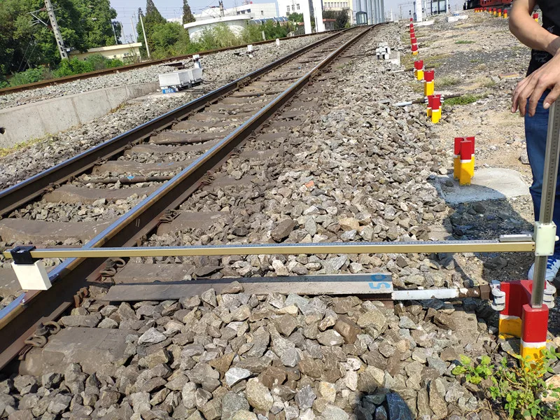 Professional railway universal track gauge railway L shaped ruler