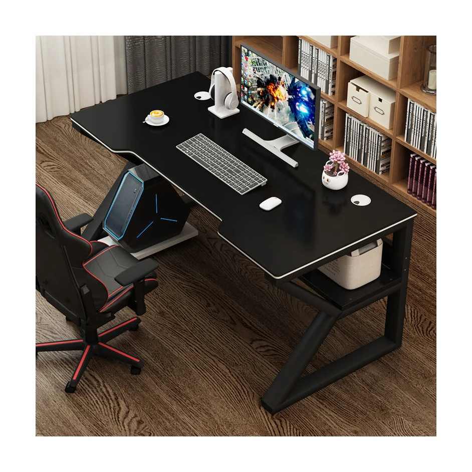 Ceo Stylish Office Desk Epoxy Resin Transparent Herringbone Set Plastic Computer Desk