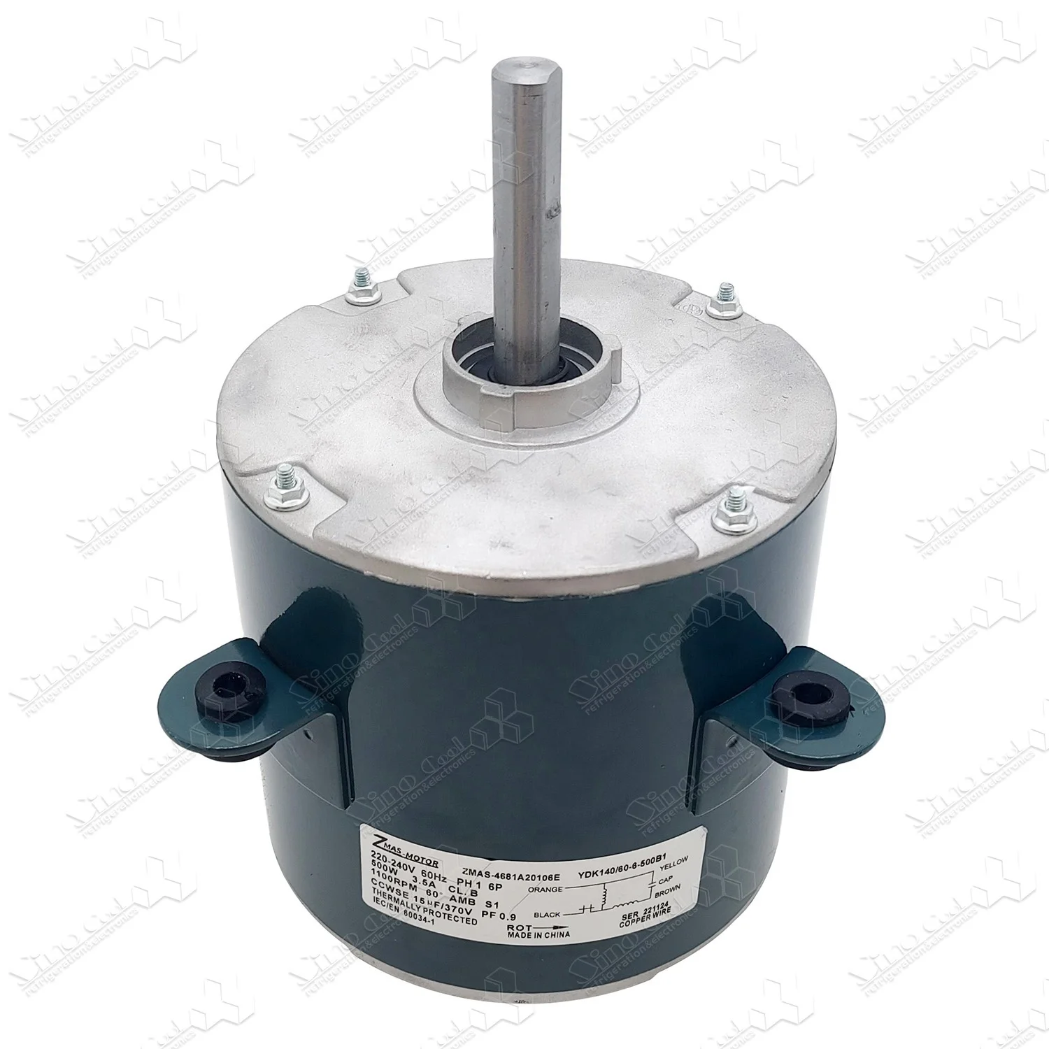Sinocool YDK140/60-6-500B1 4681A20106E 220V 500W air conditioner outdoor fan motor