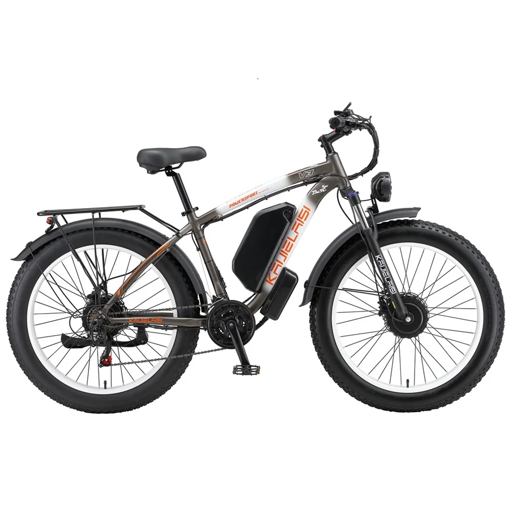 USA warehouse Free Shipping 2x1000W Dual Motor E-Bike Original Factory 26x4.0 inch Fat Tire E-Bike 23AH 2000W Electric Bike