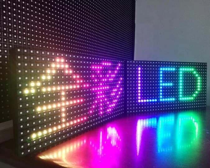 320x160mm 32x16Dots Pixel RGB Full Color LED Advertising Board P10 Outdoor LED Panel Digital Screen Module