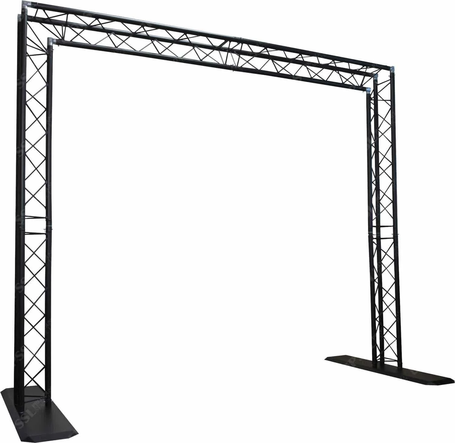 290mm*290mm Square Box Truss Spigot Single Exhibition Bar Booth  Banner Display Trusses