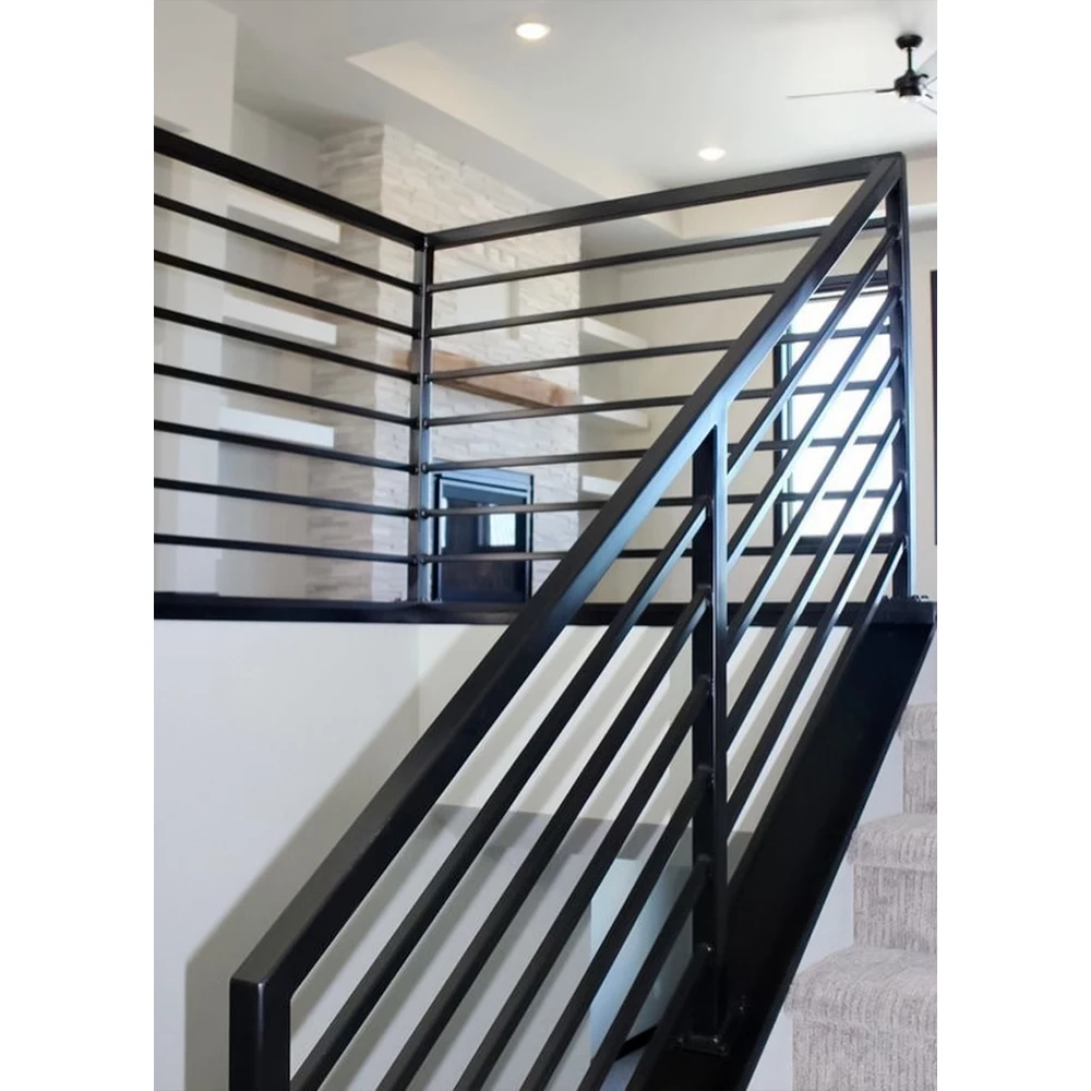 Georgia customize modern style design minimalist aluminum angel aluminum stair railing