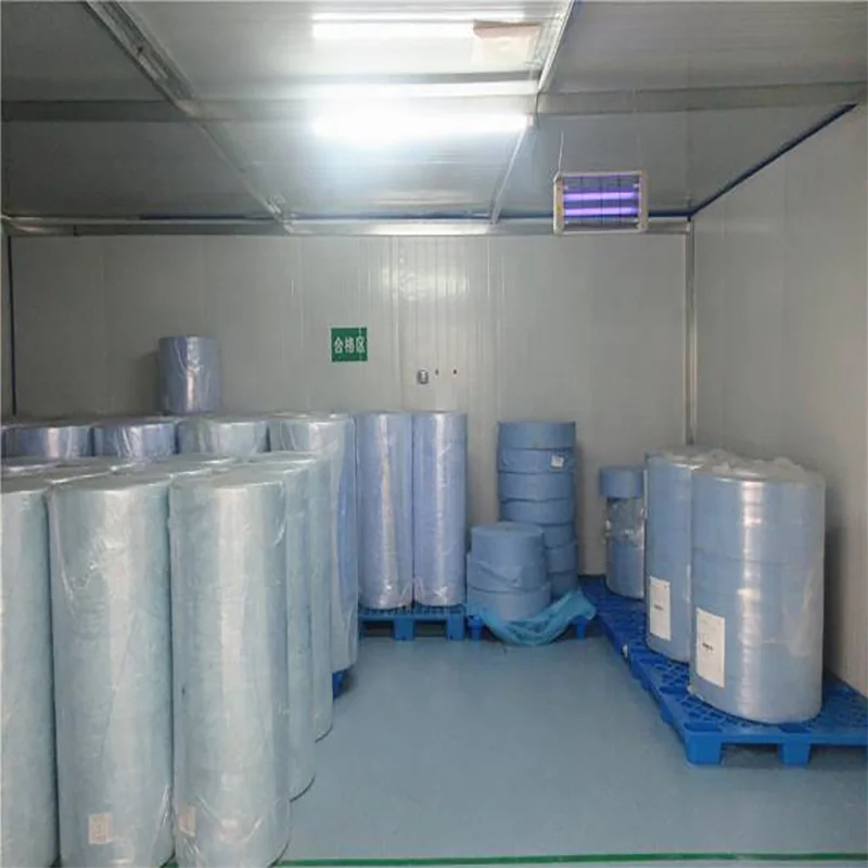 Factory Promotional PP Laminated Woven Fabric Roll Bed Sheet Fabric Roll