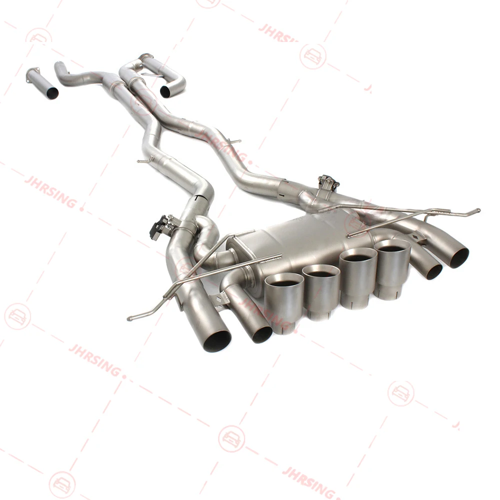 Exhaust System For BMW M3 M4 G80 G82 3.0T Exhaust Catback Original car installation muffler