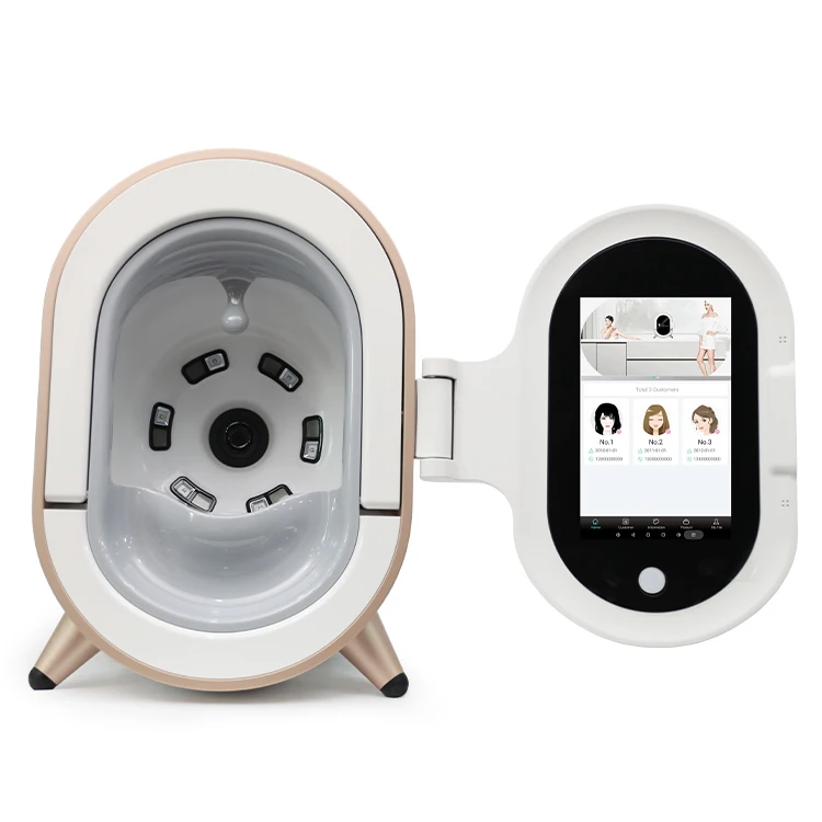 2024 Popular M9 Magic Mirror Skin Analyzer Face Scanner 3d Smart Test Facial Scanner For Salon Spa