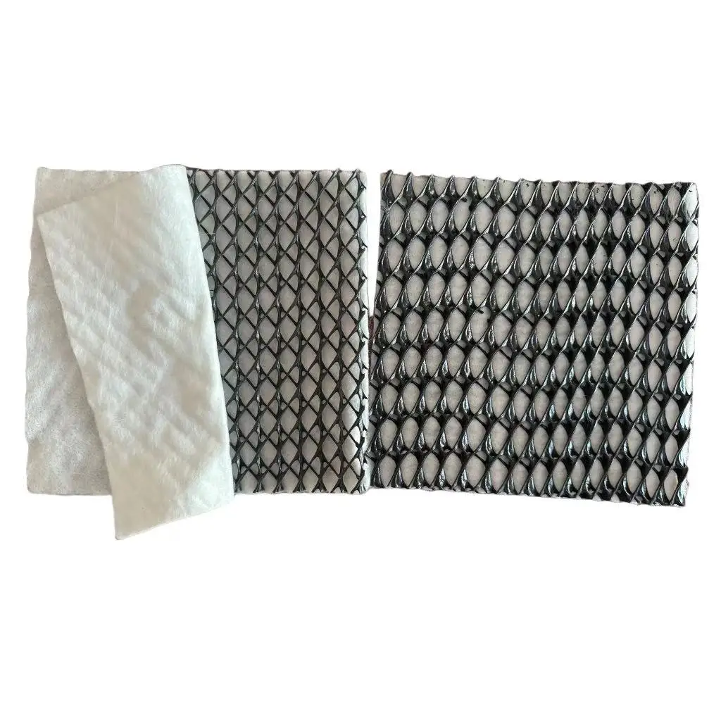 HDPE 3D Composite Drainage Network Tunnel Foundation, Roof Greening Drainage, Geonet Drainage Liner
