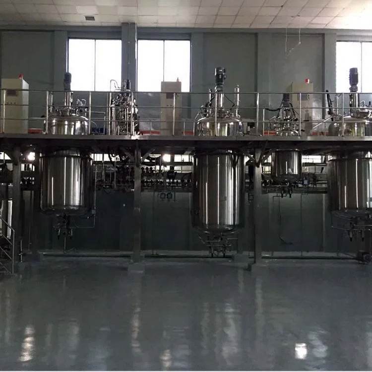 3000L Industrial microbiological mechanical agitating fermentor with control cabinet