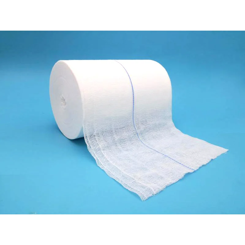 Manufacturer Customized Medical 100% Pure Cotton Fabric Soft Gauze Roll