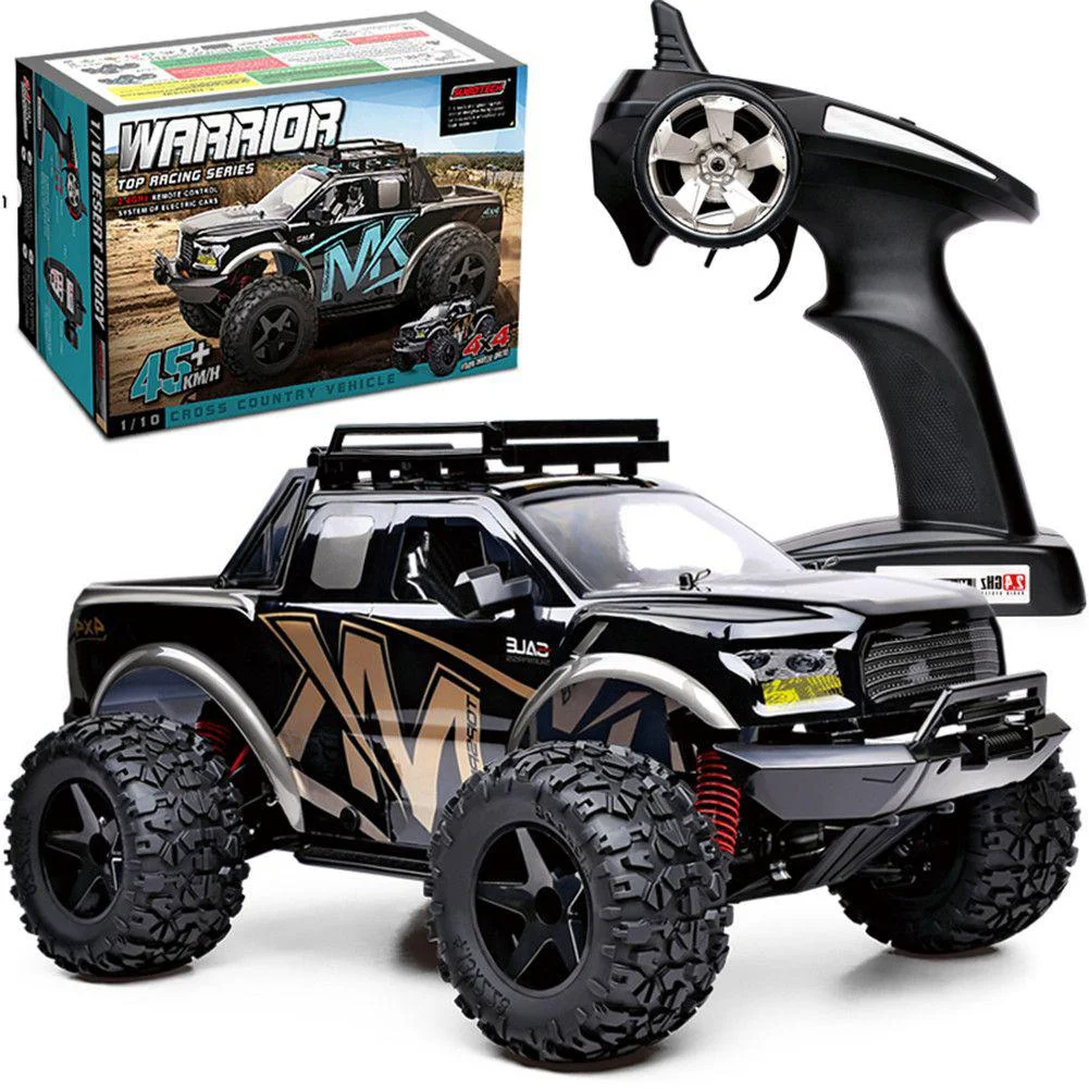 BG1525 Hot Sale RC Car 2.4G 1/10 Full Scale 4WD High Speed Off-road Remote Control Truck with IPX4 Waterproof Control