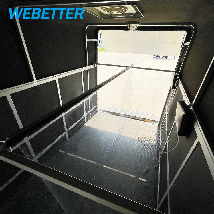 WEBETTER American Miniature Horse Trailer Transport Travelling 2 Horse Float Trailer For Sale