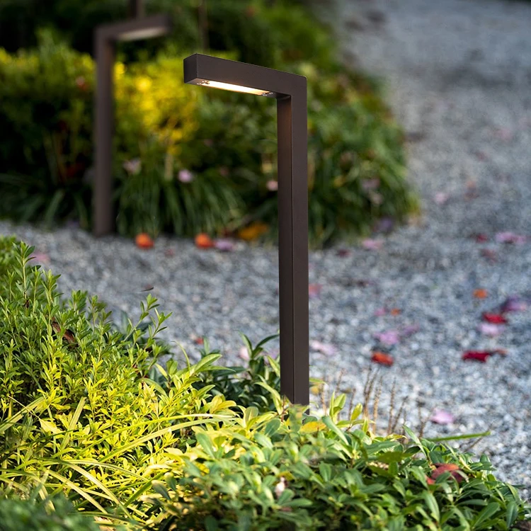 Modern Decorative Low Voltage 12V Garden Lawn Pathway Driveway Landscape Bollard Led Light Outdoor