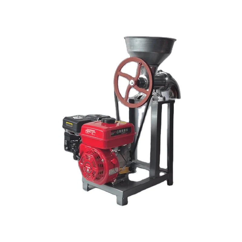 Gasoline Engine Commercial 32 Type Chili Sauce Sauce Large Meat Grinder Enema Bone and Noodle Machine Stall