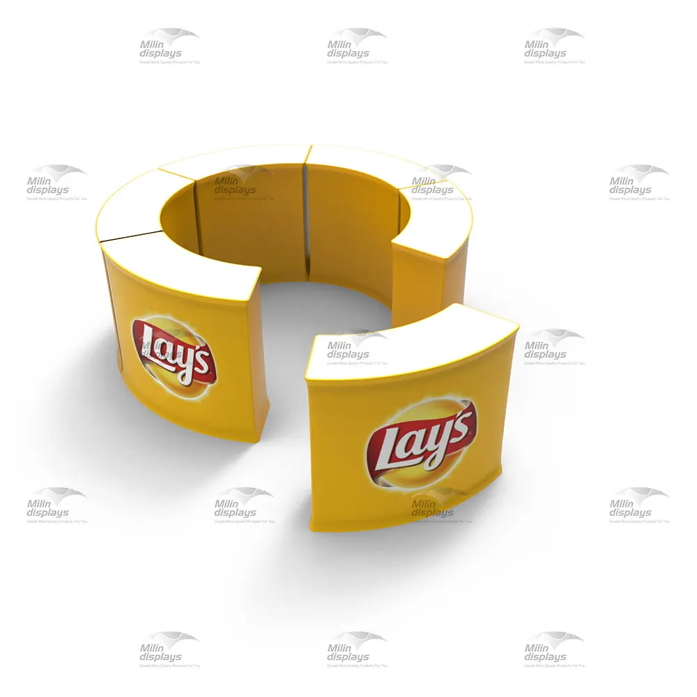 360 год выставочные столы круглой формы с индивидуальным