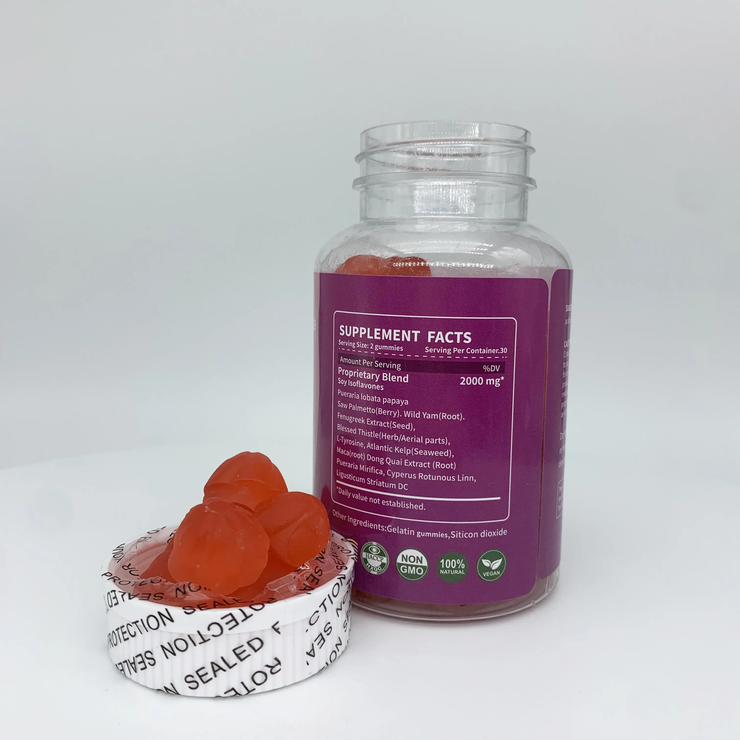 ODM OEM Custom Private Logo hip booster big breast enlargement pills firming big breast women sexy breast enlargement gummies