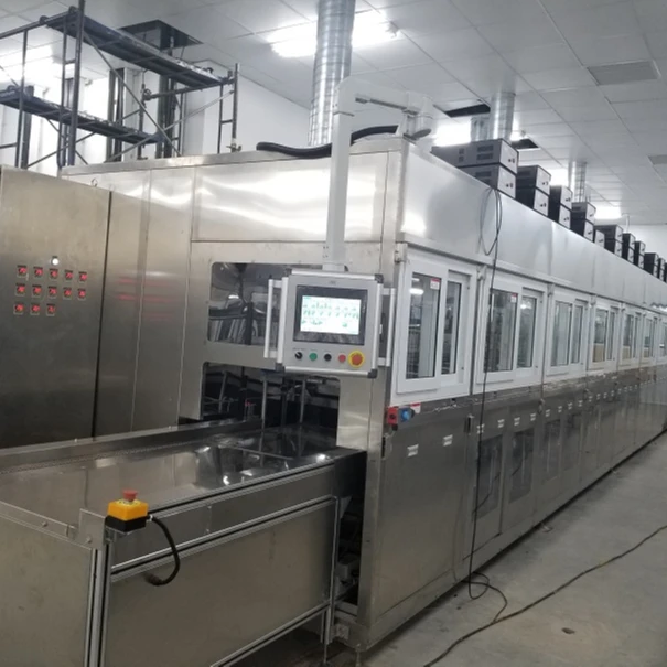 Automatic Multi-Stage  Ultrasonic Precision Cleaning Machine for Optical Moulds