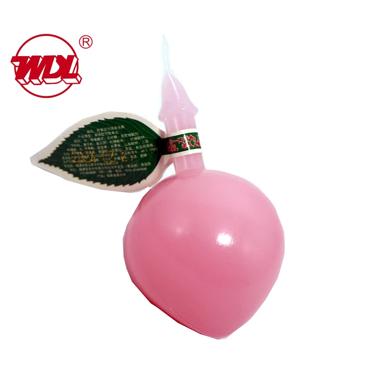 WDL Смешанное желе с персиковым вкусом желе и пудингом в форме персика