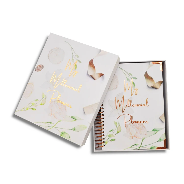 Jame Book Printing Planners agenda diary calendar Spiral Notebooks note book custom logo custom journal