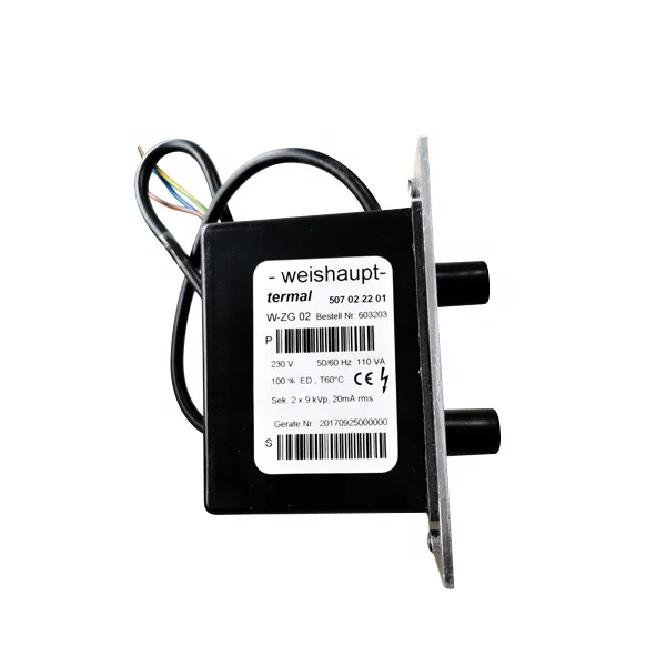 2021NEW Weishaupt Bipolar ignition transformer W-ZG02 2*9KV 20mA Burner part