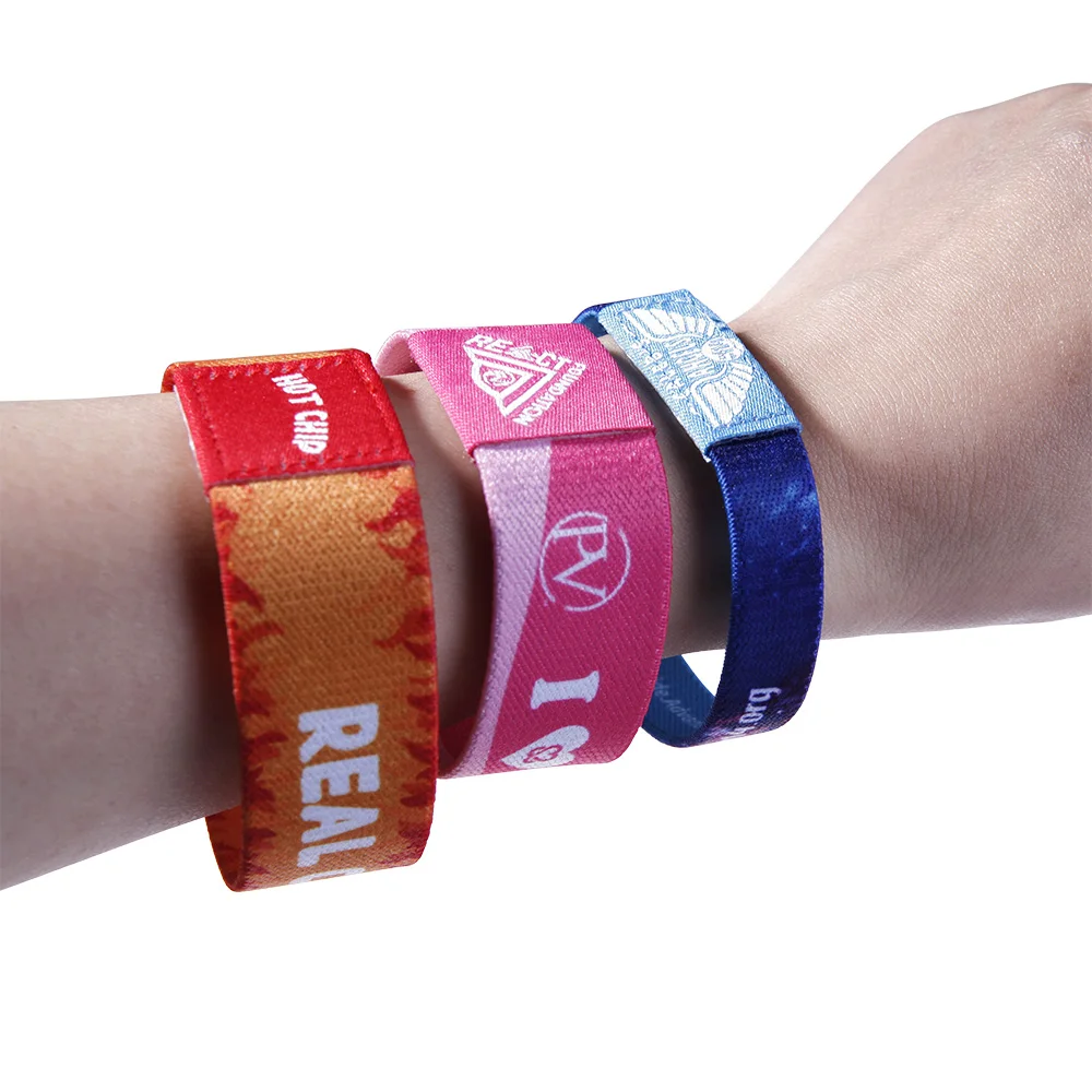 Wholesale Elastic wristband high frequency elastic rope wristband athletes use rfid bracelet