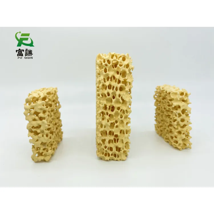Zirconium Oxide Zro2-Ceramic Foam Filter for Steel Casting