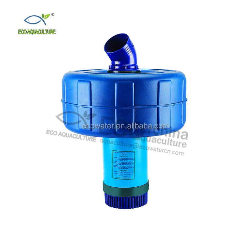 ECO floating solar fountain pump pond aerator aquaculture solar powered aerator system floating solar powered pond oxygenator