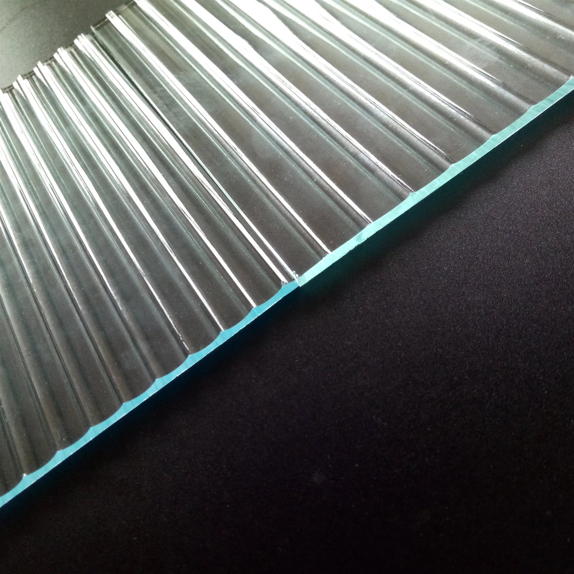 4mm 5mm 6mm 8mm 10mm Obscure Decorative Moru Pattern Glass Sheet for Door Large Size clear Ribbed Pattern Tempered Glass