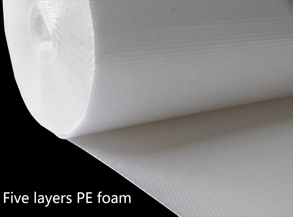 two three four five layers foil laminated air bubble film making machine