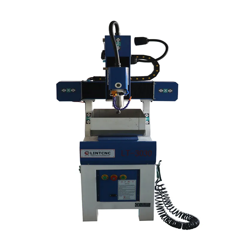Mini 2.2kw CNC Router 3030 Small CNC Milling Machine / Router CNC Wood Acrylic Stone Metal Aluminum with Mach 3 DSP Controller