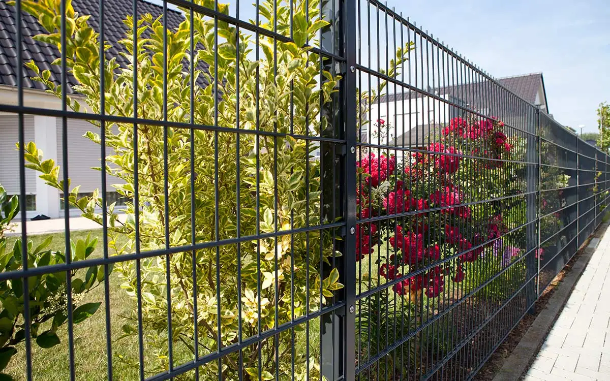 Galvanized Welded Powder Coated Metal 2d Twin bar 868/656 Double Rod Mat Bilateral Wire Mesh Fence Panels