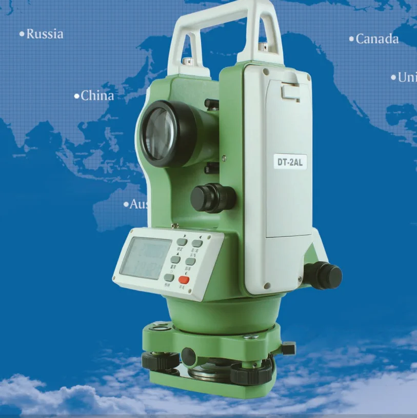 High Quality  DT-2AL  digital  laser Theodolite   2 second high accuracy laser plummet   Theodolite with factory  price