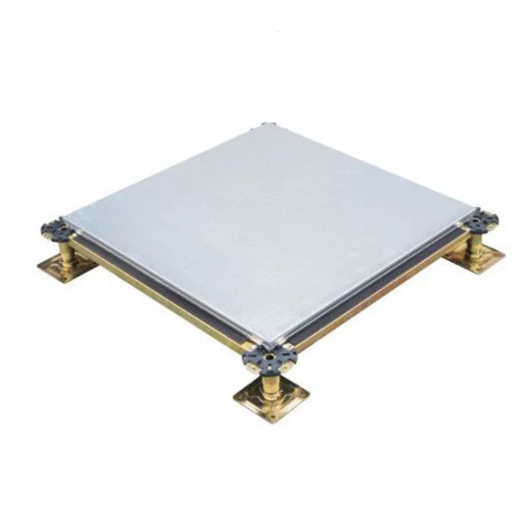 Manufacturer calcium sulphate pvc anti static raised floor with pedstal