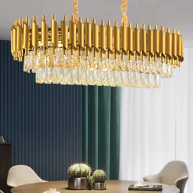 Chandelier Lighting Modern Chandelier K9 Crystal Beads for Chandelier Lighting Fixtures Modern Pendant Lamp